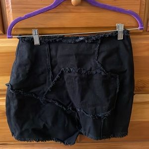 Urban Outfitters black jean skirt